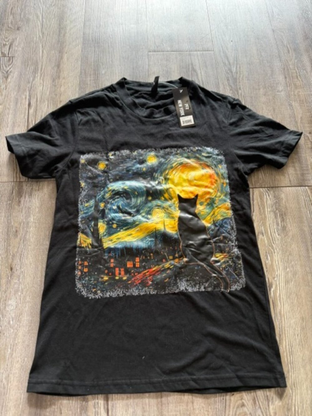 Van Gough with Cat Tee